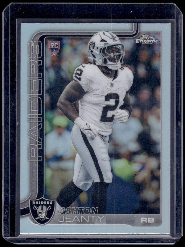 2025 Topps Chrome Ashton Jeanty #322 Refractor RC