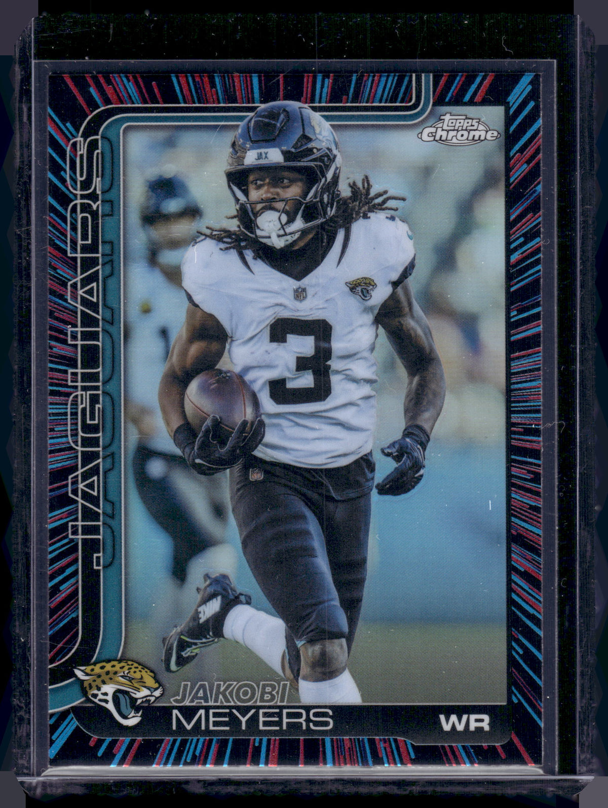 HL-INV 2025 Topps Chrome Jakobi Meyers #176 Neon Pulse Refractor