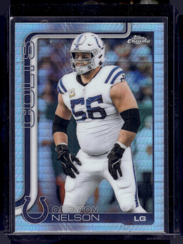 2025 Topps Chrome Quenton Nelson #144 Prism Refractor