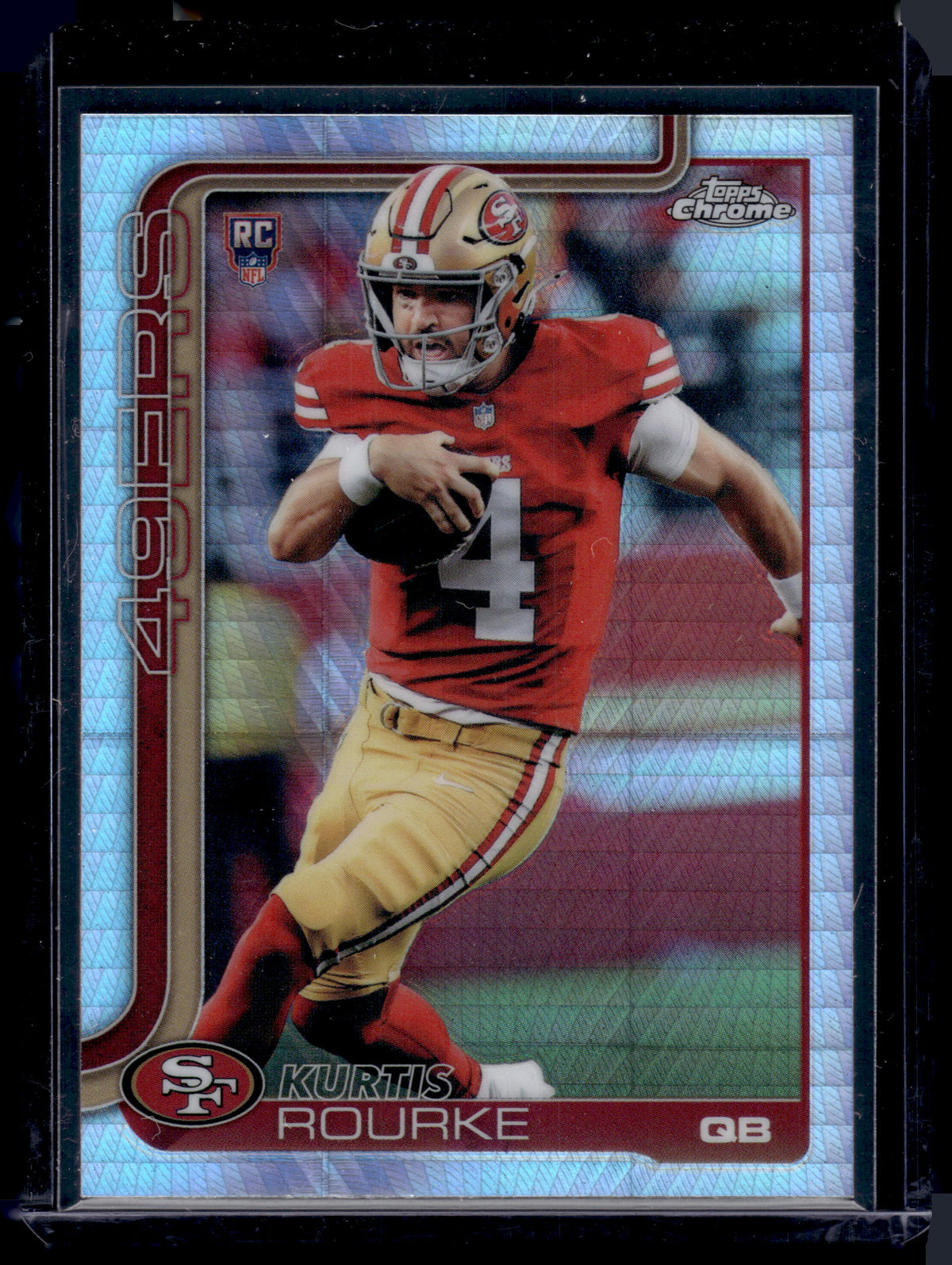 HL-INV 2025 Topps Chrome Kurtis Rourke #307 Prism Refractor RC