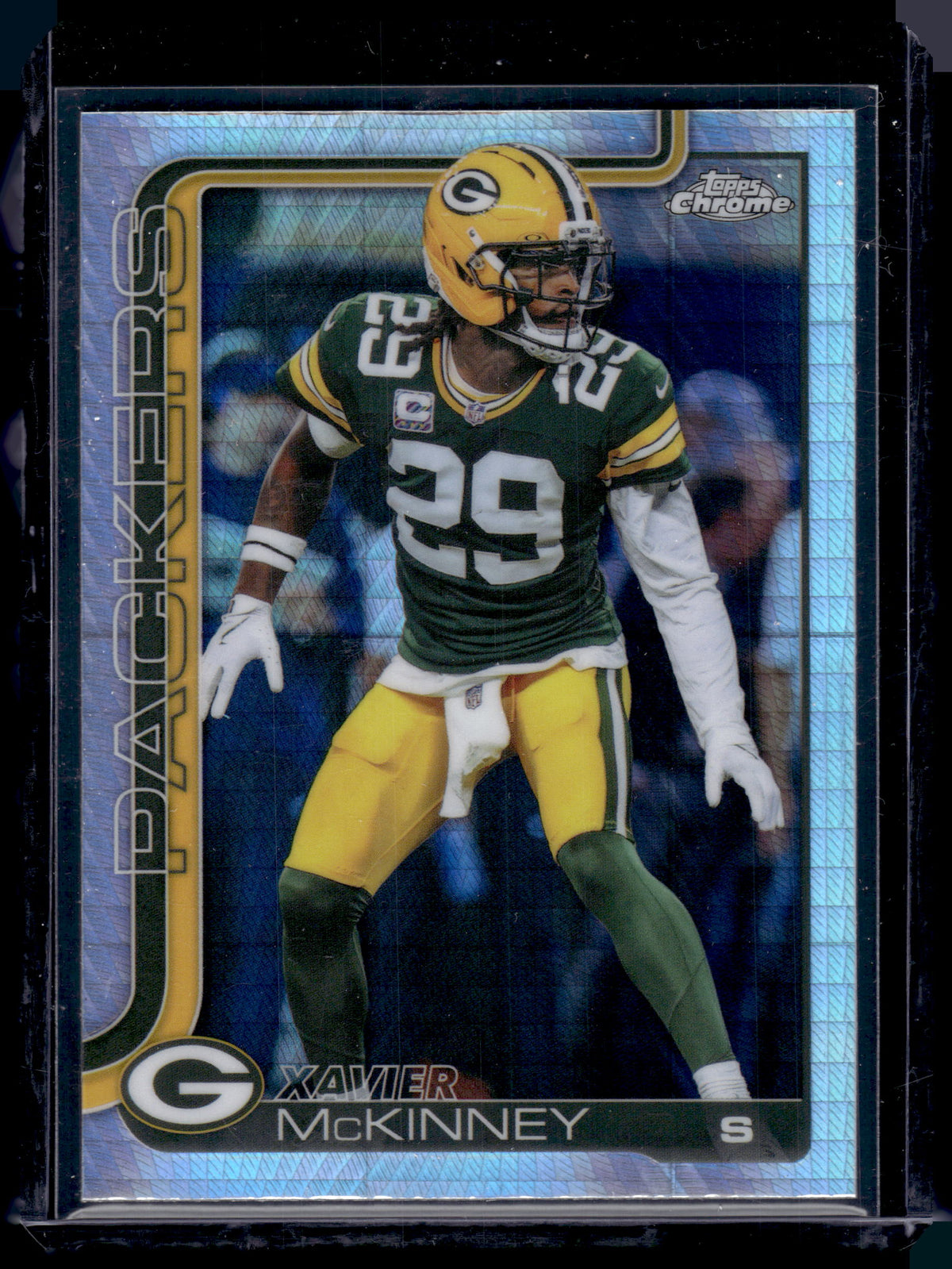 HL-INV 2025 Topps Chrome Xavier McKinney #113 Prism