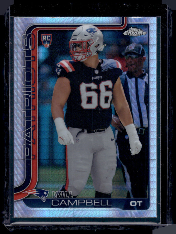 2025 Topps Chrome Will Campbell #379 Prism RC
