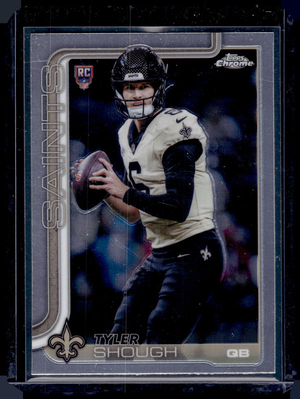 2025 Topps Chrome Tyler Shough #398 RC