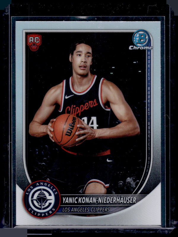 2025 Bowman Chrome Yanic Konan-Niederhauser #BRR-30 RC