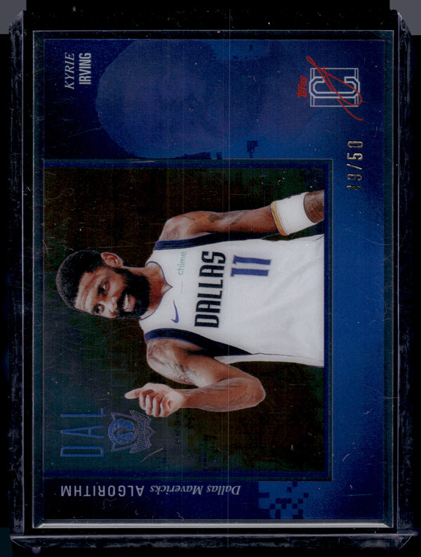 2025-26 Topps Signature Class Algorithm Kyrie Irving #AL-19 Orange /50