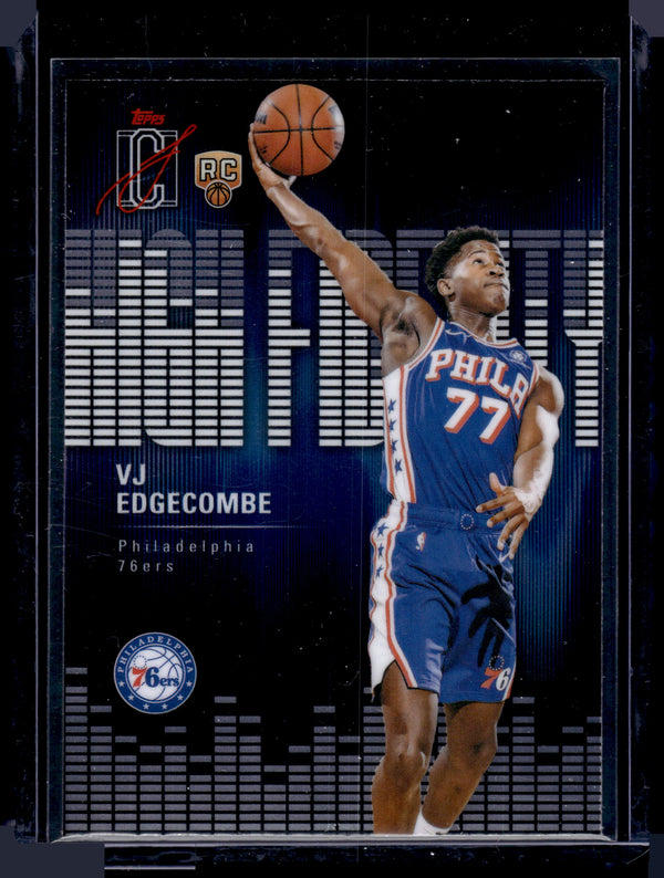 2025-26 Topps Chrome High Fidelity VJ Edgecombe #HF-3 RC