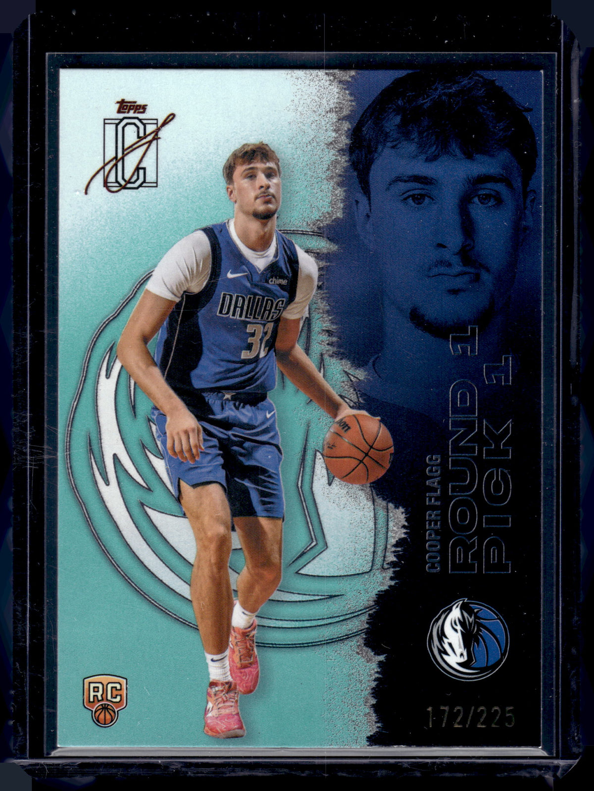 HL-INV 2025-26 Topps Signature Class Cooper Flagg #101 Teal /225 RC