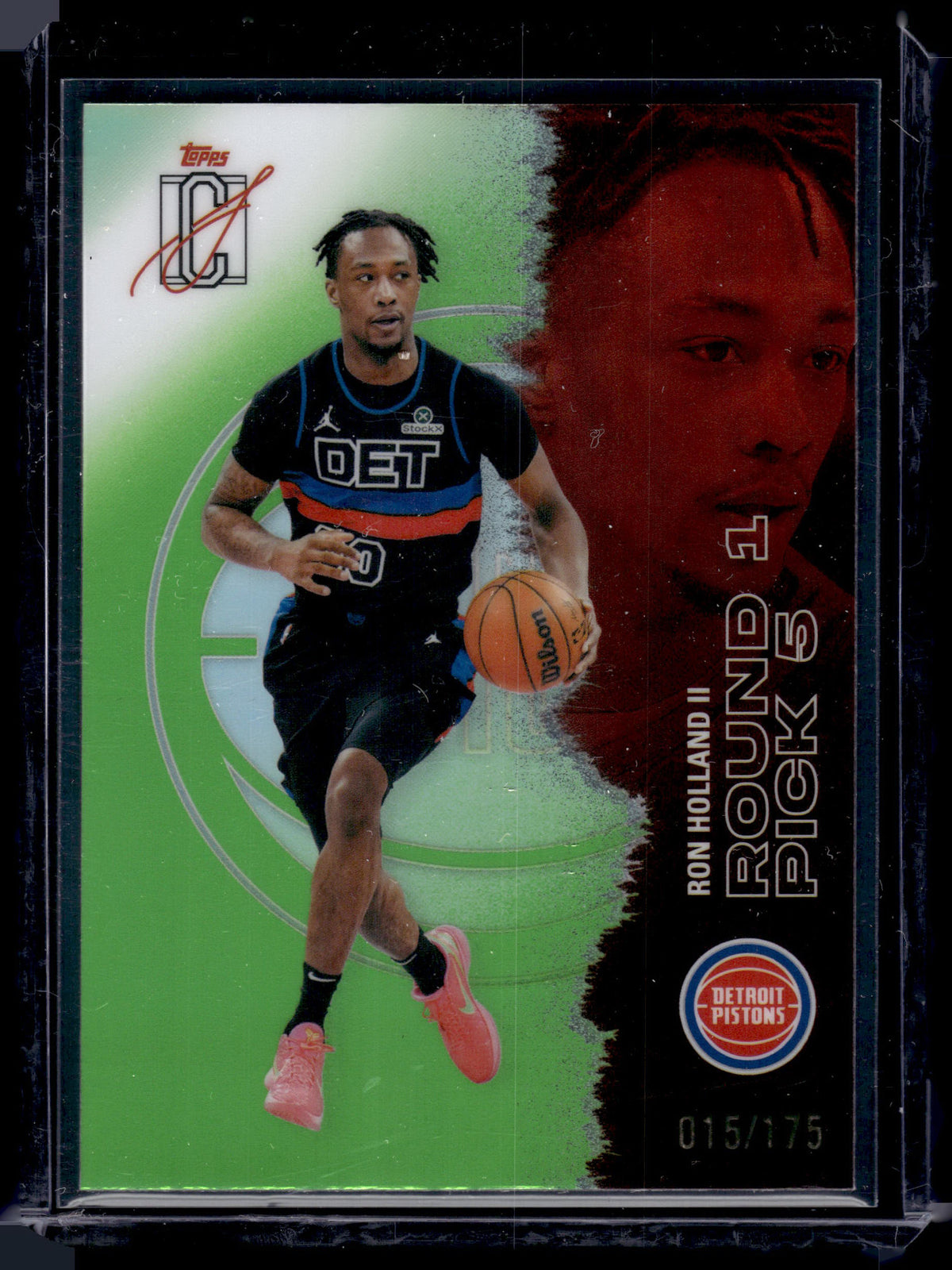 HL-INV 2025-26 Topps Signature Class Ron Holland II #21 Green /175