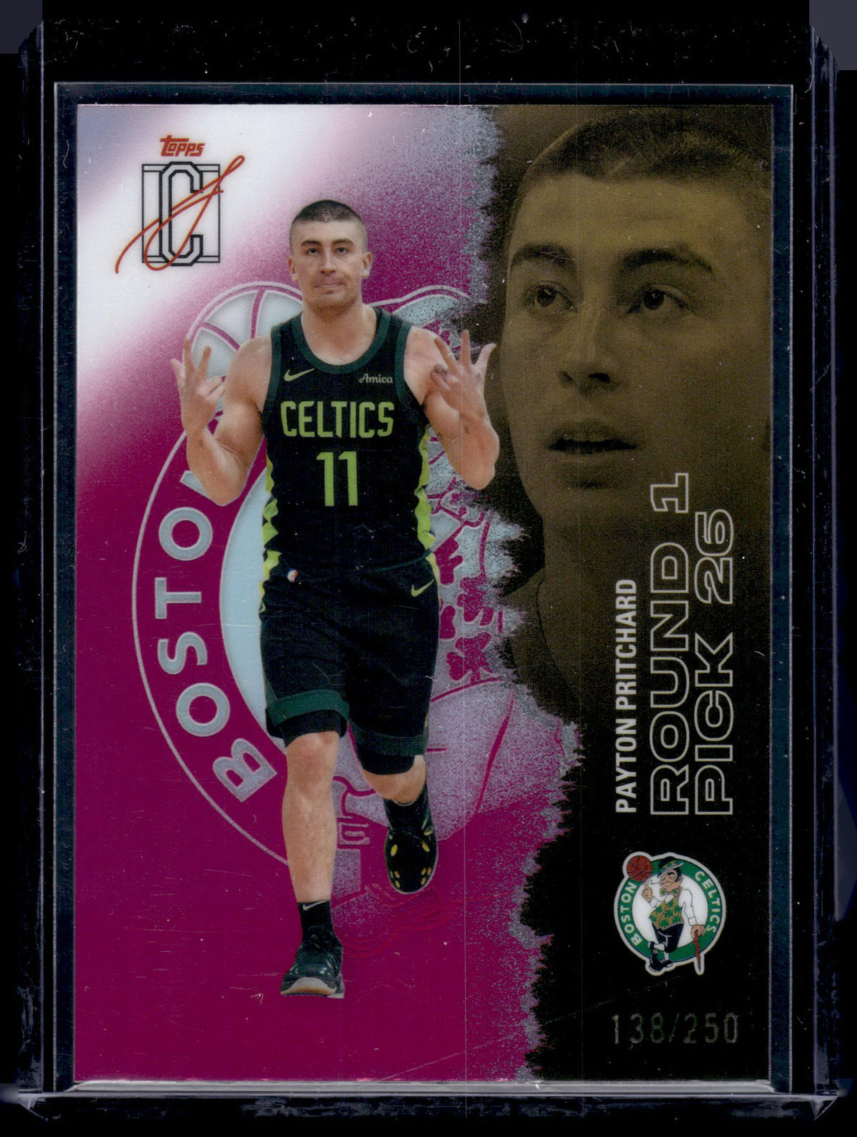 HL-INV 2025-26 Topps Signature Class Payton Pritchard #42 Magenta /250