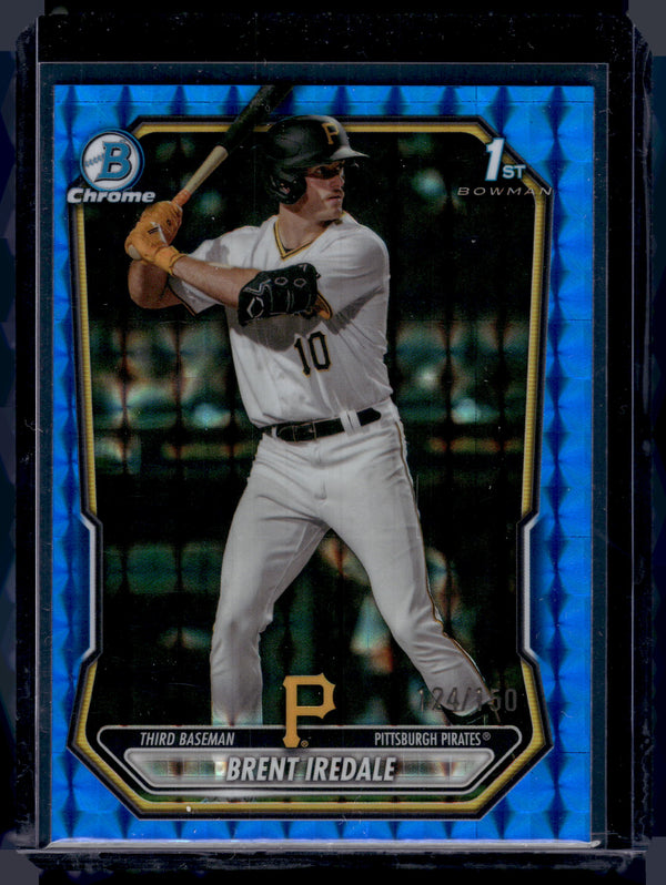 2026 Bowman Chrome Brent Iredale #BCP-31 Blue Geometric /150 1st Bowman