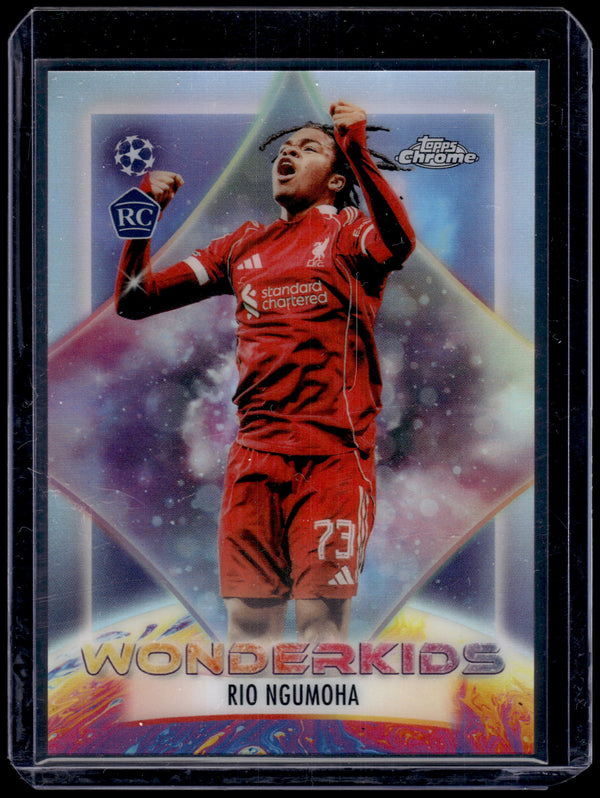 2026 Topps Chrome Wonderkids Rio Ngumoha #WK-1 RC