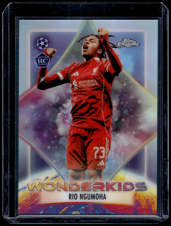 2026 Topps Chrome Wonderkids Rio Ngumoha #WK-1 RC