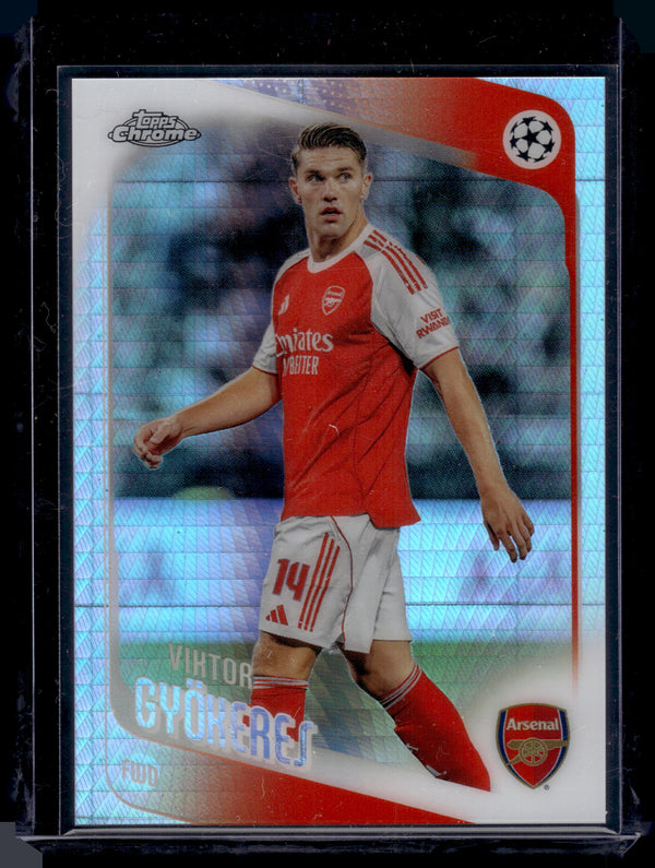 2026 Topps Chrome Viktor Gyökeres #42 Prism