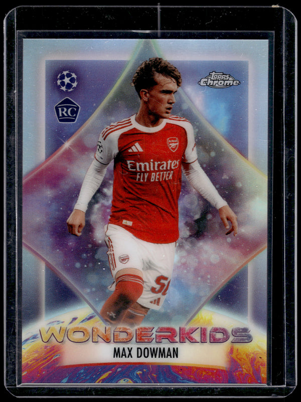 2026 Topps Chrome Wonderkids Max Dowman #WK-4 RC