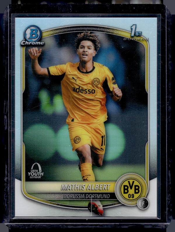 2026 Topps Bowman Chrome Mathis Albert #BU-MA Refractor 1st Bowman