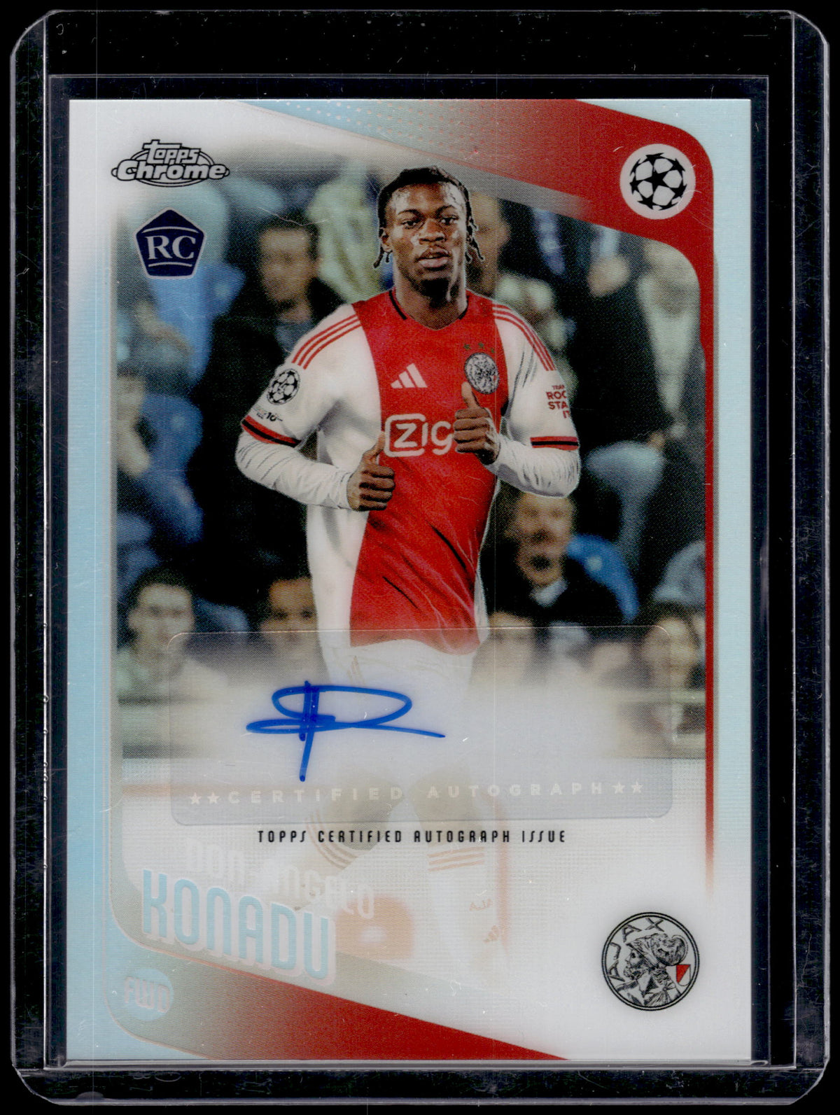 HL-INV 2026 Topps Chrome UEFA  Don-Angelo Konadu #CA-DK Refractor Auto RC