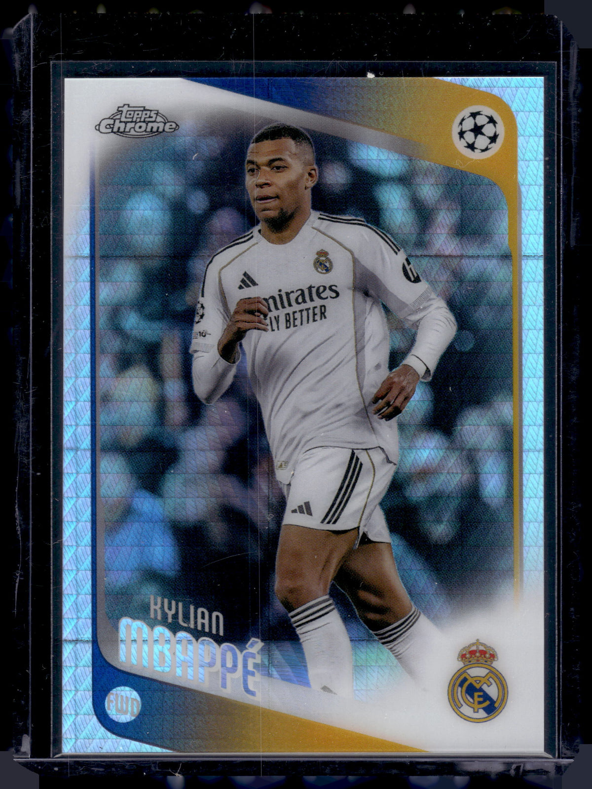 HL-INV 2026 Topps Chrome UEFA Champions League Kylian Mbappé #112 Prism