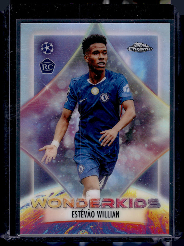 2026 Topps Chrome Wonderkids Estêvão Willian #WK-3 RC