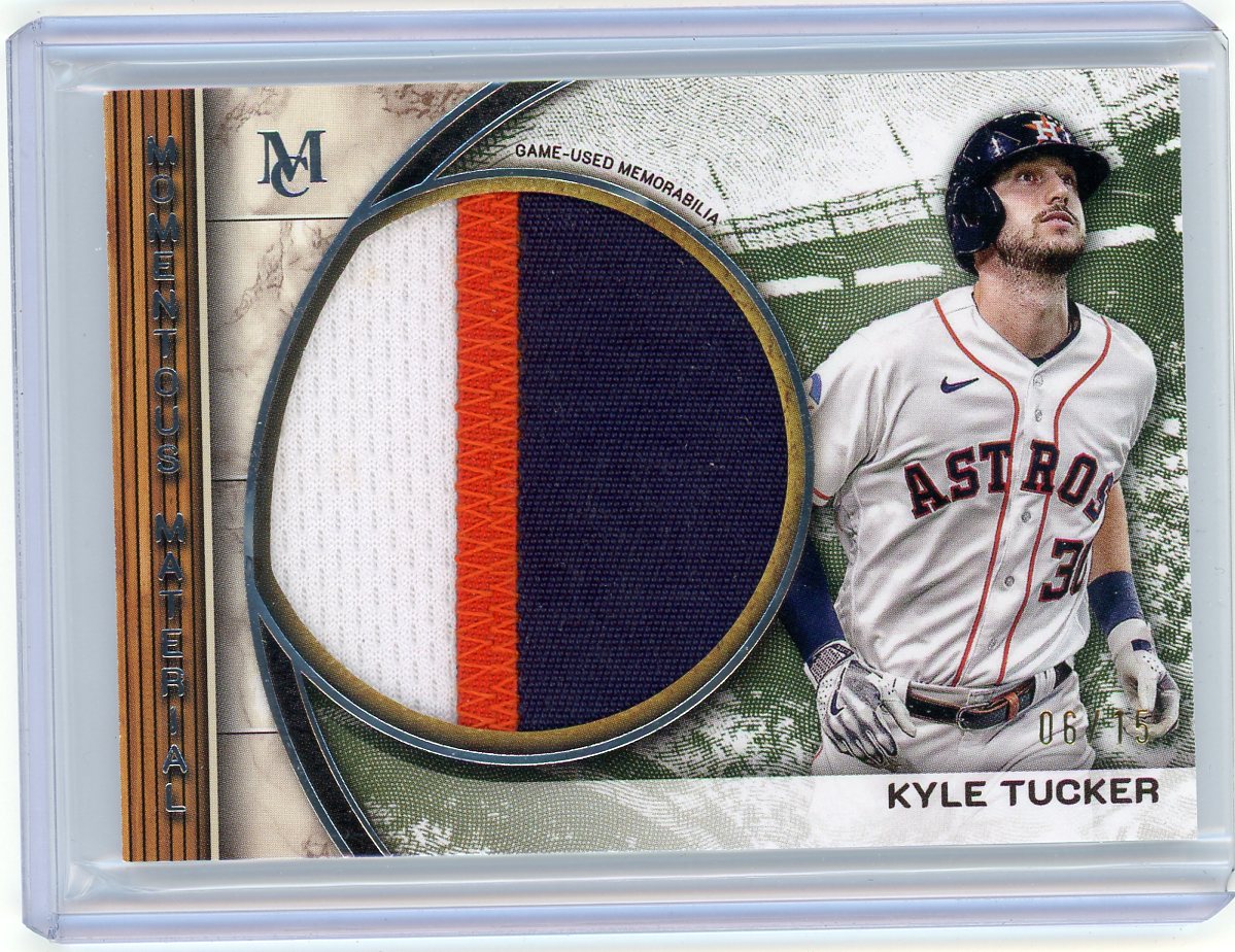 HL-P01 2025 Museum Kyle Tucker Momentous Material Jumbo Patch /15 #MMJP-KT