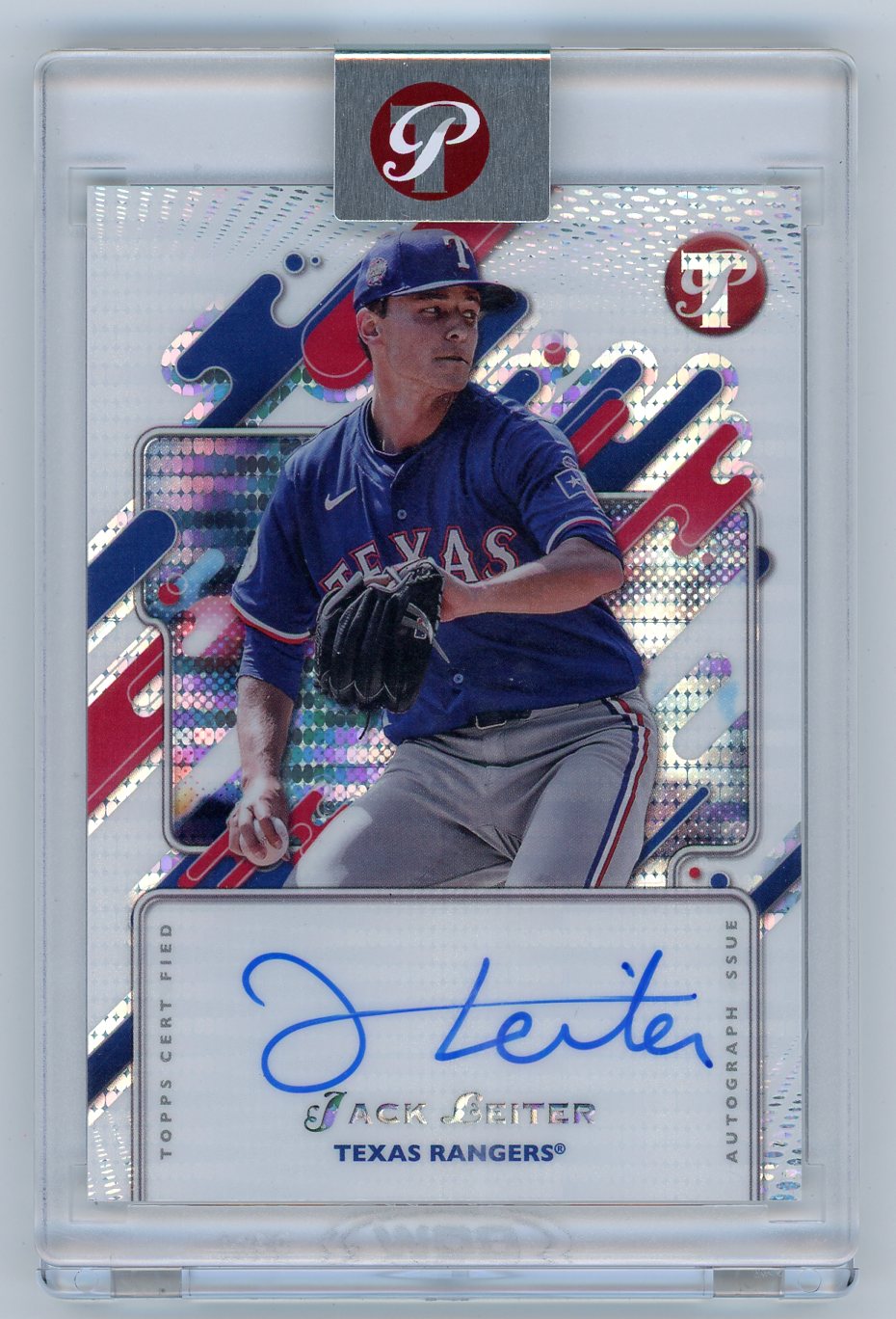 HL-P01 2025 Topps Pristine Jack Leiter #PA-JL Auto