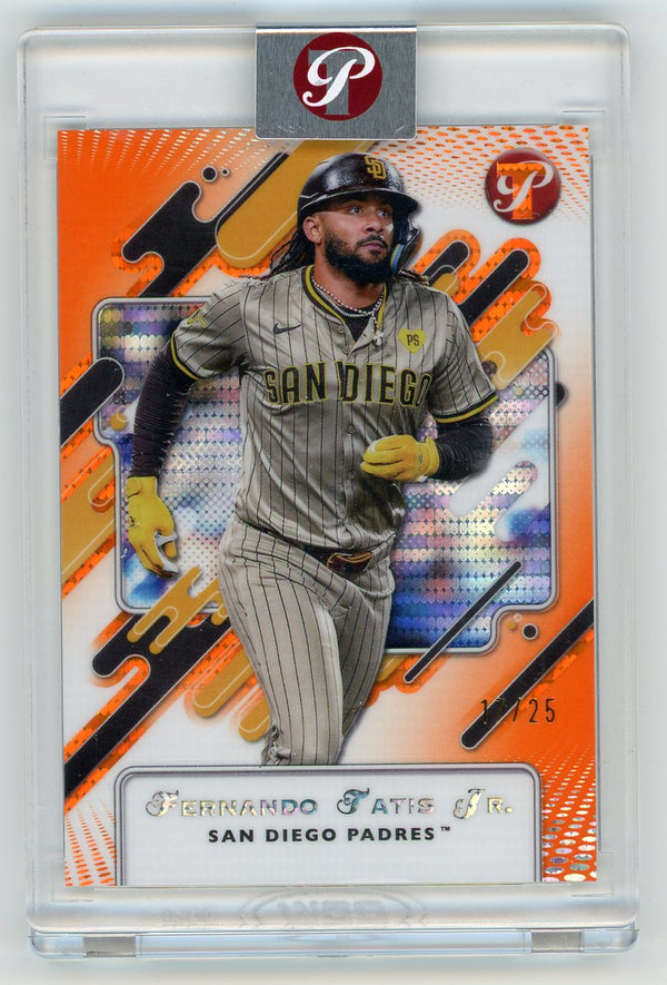 2025 Topps Pristine Fernando Tatis Jr. #207 Orange Refractor /25