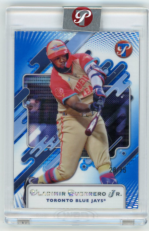 2025 Topps Pristine Vladimir Guerrero Jr. #272 Blue Refractor /75