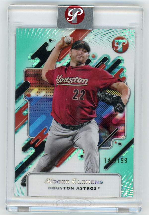 2025 Topps Pristine Roger Clemens #155 Aqua Refractor /199