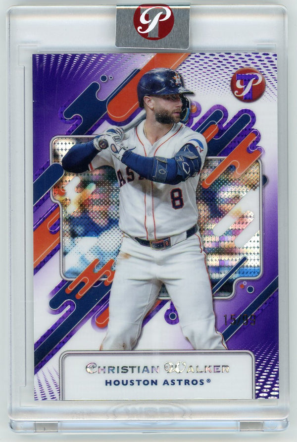 2025 Topps Pristine Christian Walker #184 Purple /99