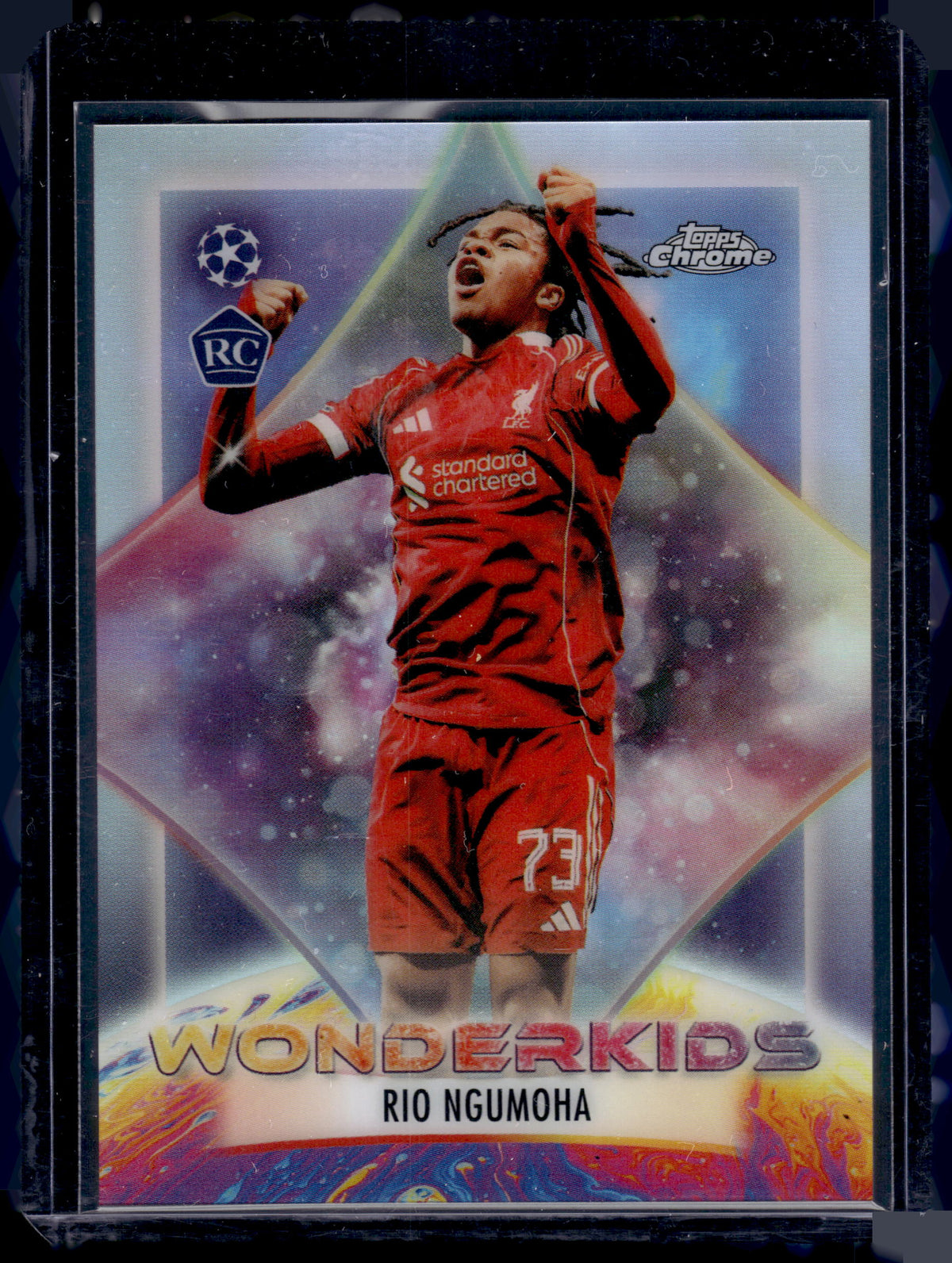 HL-P01 2025-26 Topps Chrome Wonderkids Rio Ngumoha #WK-1 RC