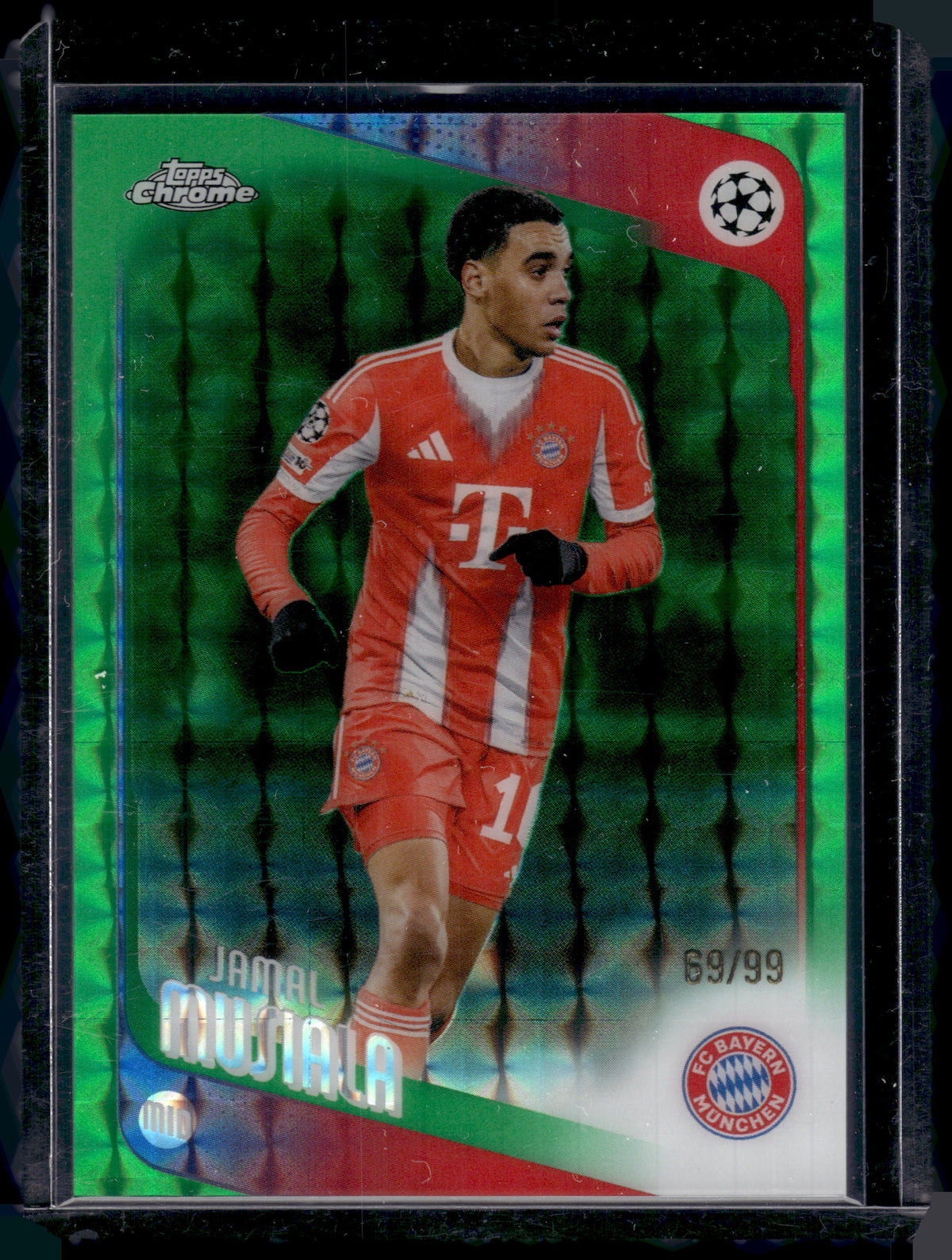 HL-P01 2026 Topps Chrome Jamal Musiala #130 Green Geometric /99