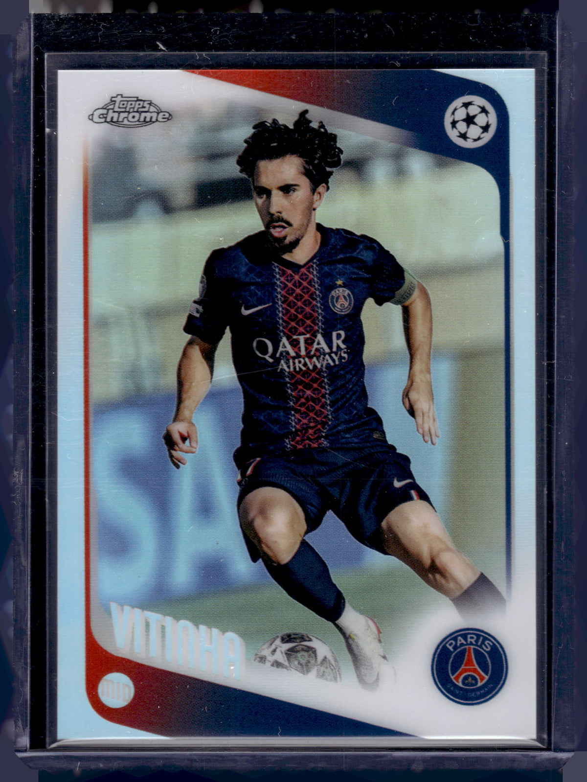 HL-P01 2026 Topps Chrome UEFA Champions League Vitinha #46 Refractor
