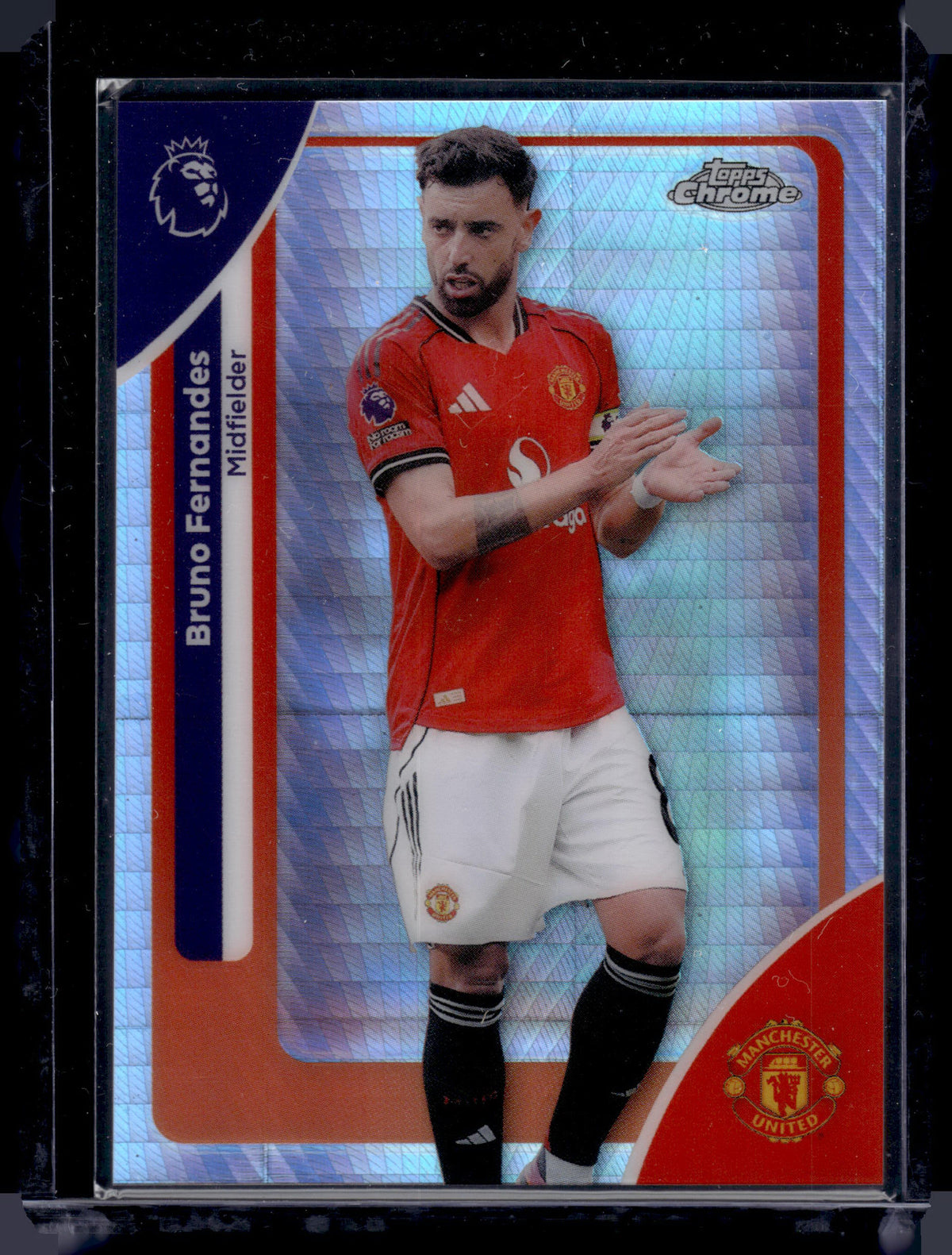 HL-P01 2025-26 Topps Chrome Bruno Fernandes #135 Prism Refractor