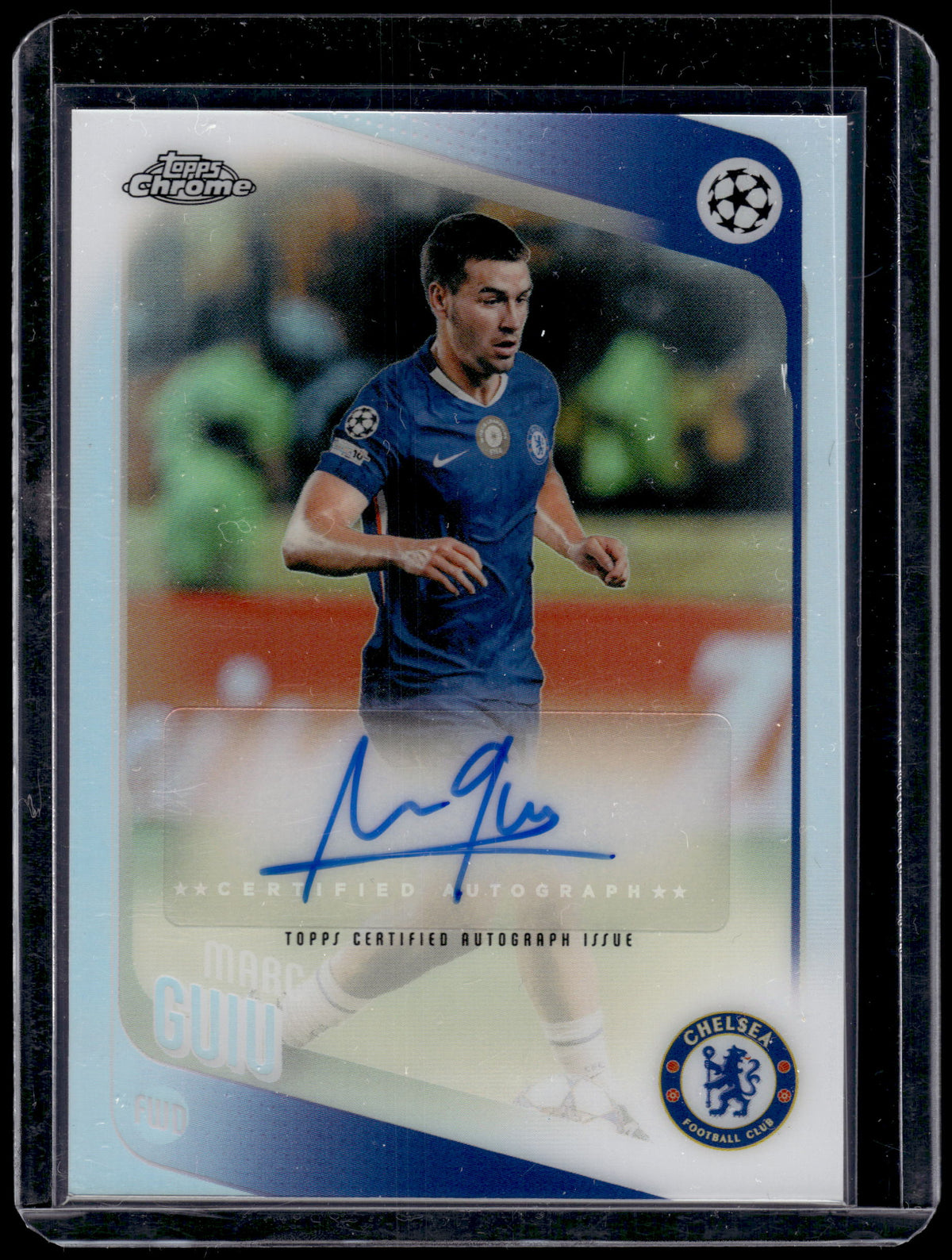 HL-P01 2025-26 Topps Chrome UEFA Club Competitions Marc Guiu #CA-MG Auto