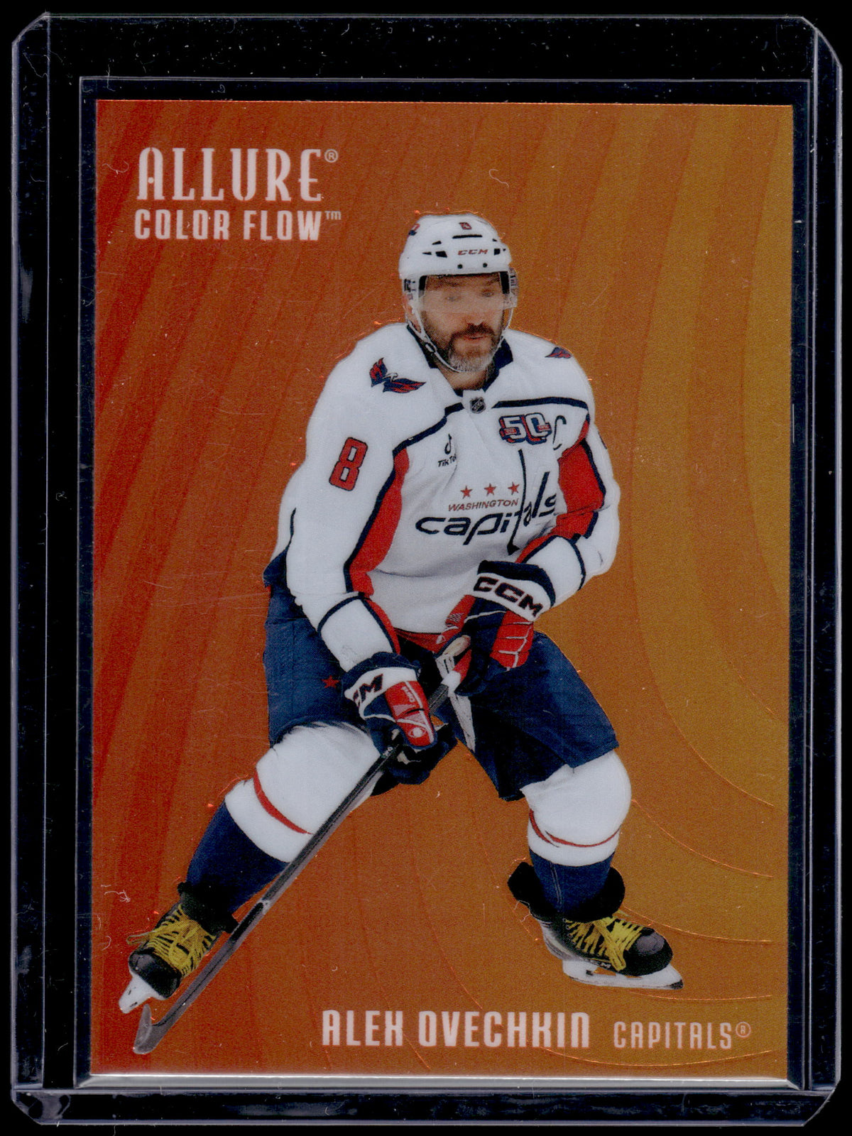 HL-P01 2026 Upper Deck Allure Color Flow Alex Ovechkin #CF-12 Red-Orange