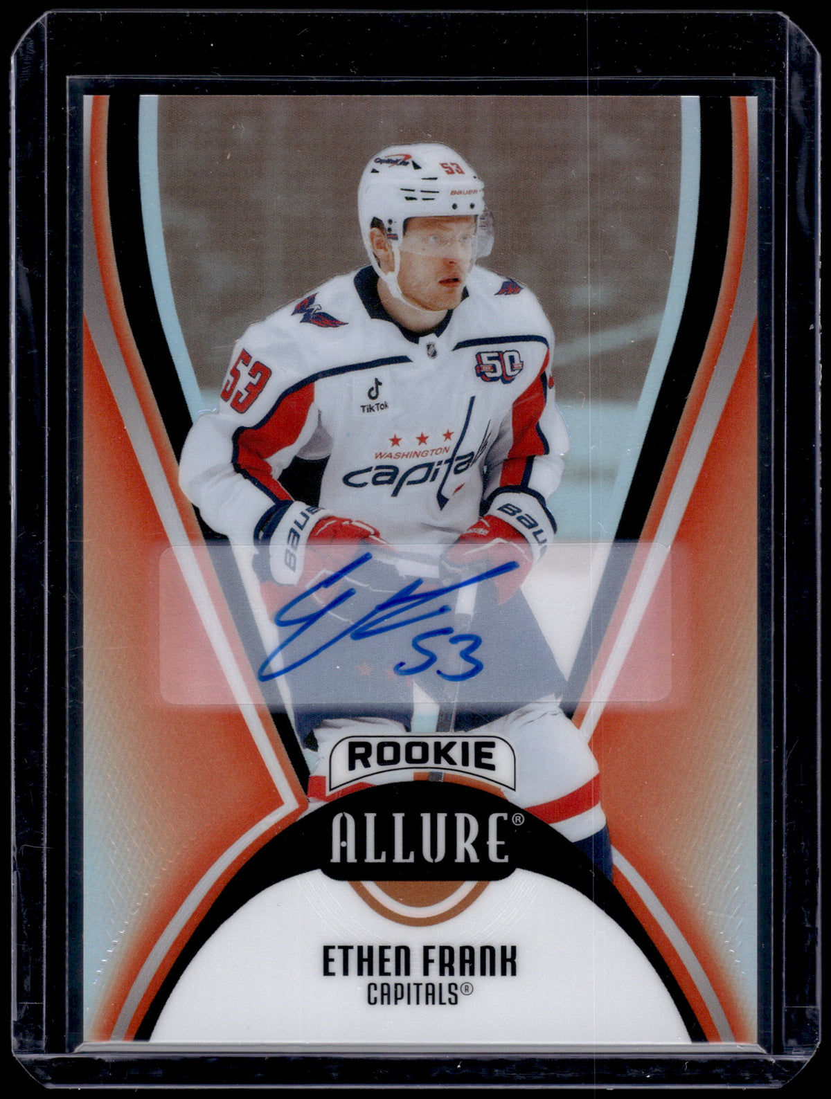 HL-P01 2026 Upper Deck Allure Ethen Frank #135 Red Rainbow Auto
