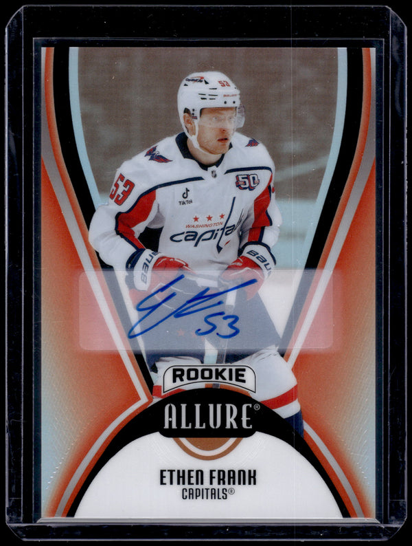 2026 Upper Deck Allure Ethen Frank #135 Red Rainbow Auto