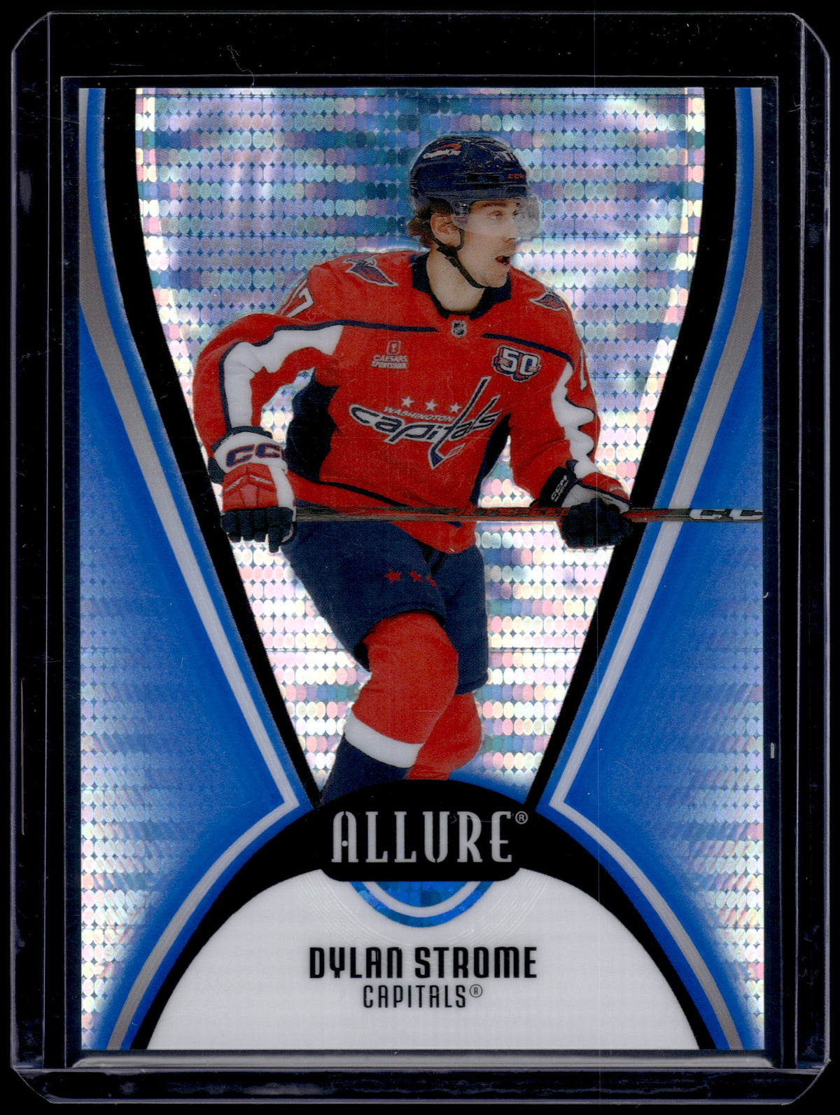 HL-P01 2026 Upper Deck Allure Dylan Strome #82 Blue Line /35