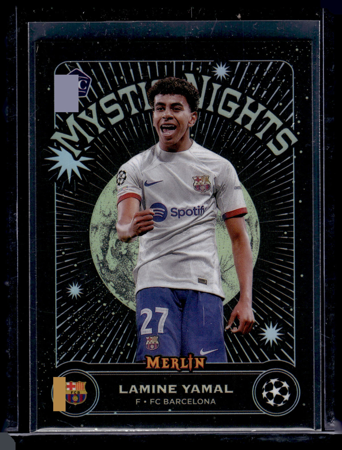 HL-P05 2024 Topps Merlin Heritage Mystic Nights Lamine Yamal #MN-8 RC