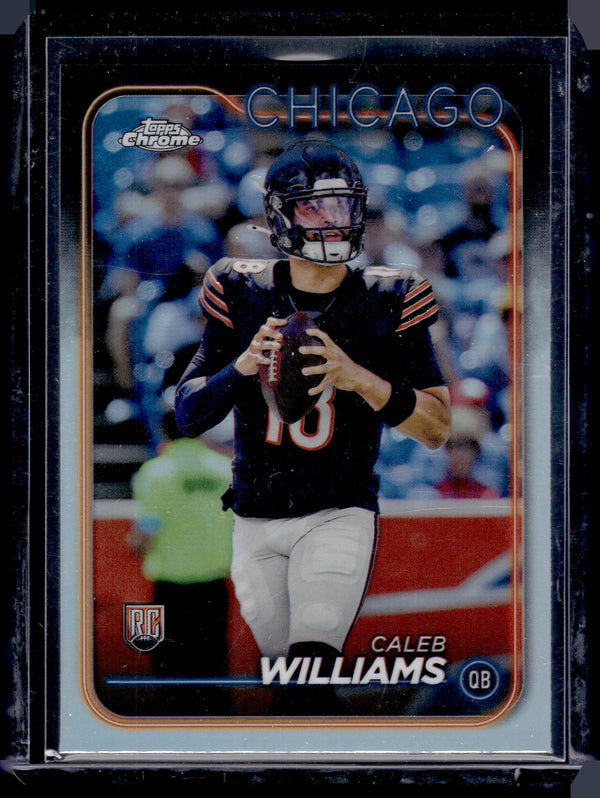 2024 Topps Chrome Caleb Williams Refractor RC #202 Bears Rookie