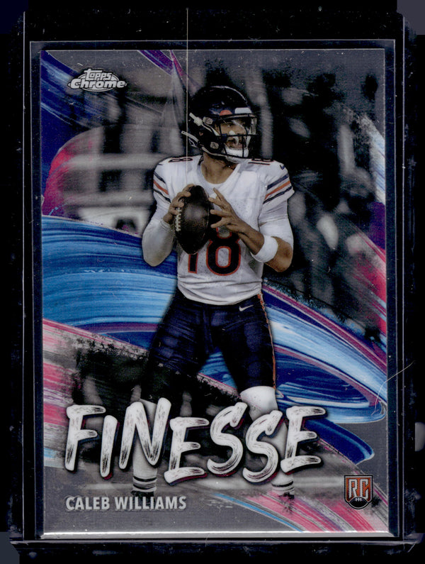 2024 Topps Chrome Finesse Caleb Williams #F-1 Refractor RC