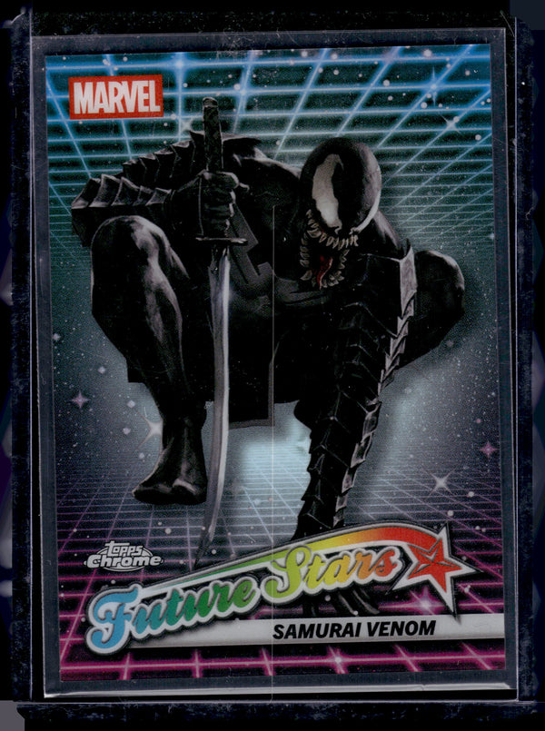 2025 Topps Marvel Future Stars Samurai Venom Insert #FS-4 Refractor