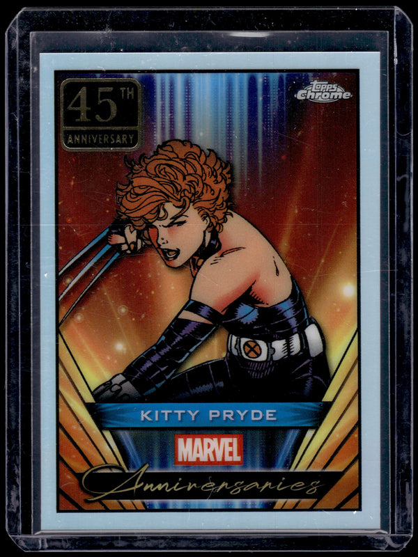 2025 Topps Chrome Marvel Anniversaries Kitty Pryde #MA-13 Refractor