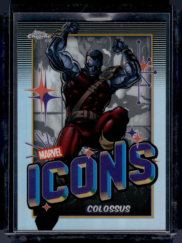 2025 Topps Chrome Marvel Icons Colossus Insert #MI-8 Refractor
