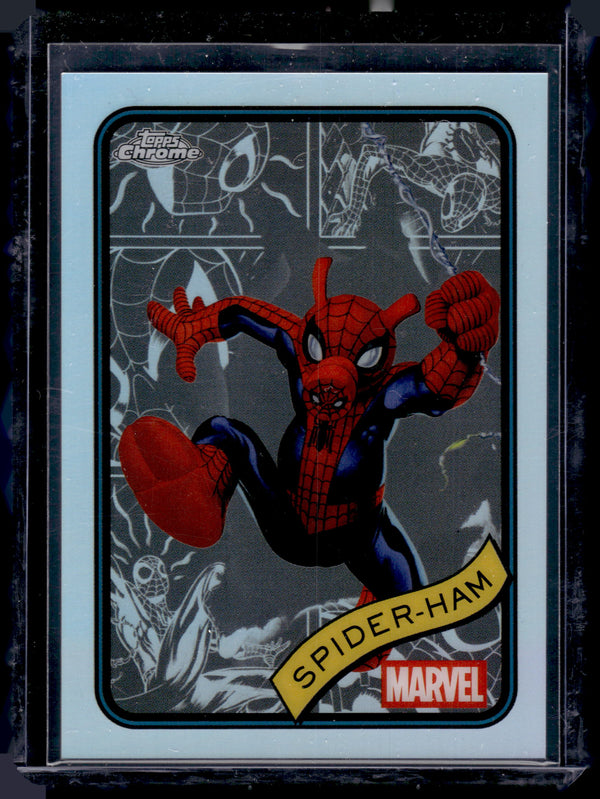2025 Topps Chrome Marvel Spider-Ham #142 Refractor