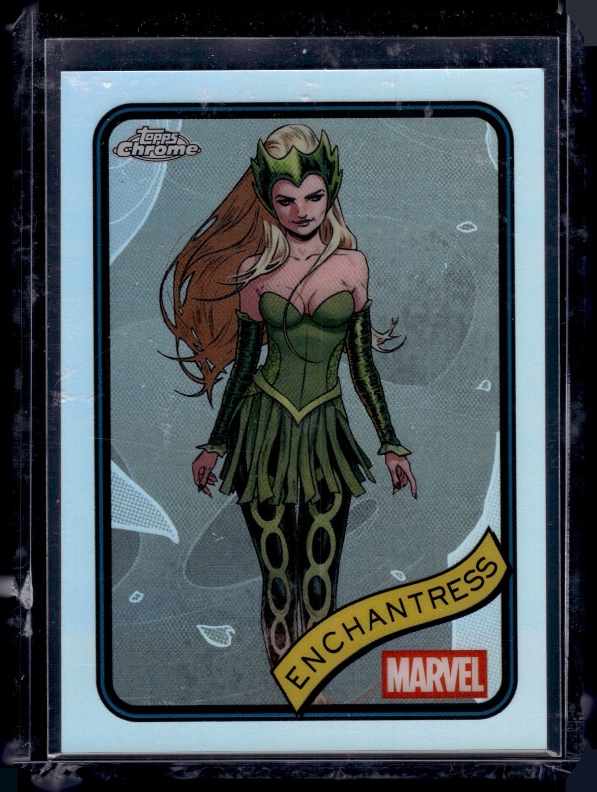HL-P05 2025 Topps Chrome Marvel Enchantress #43 Refractor