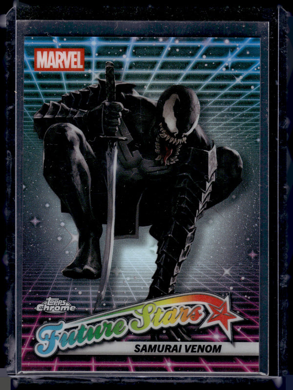 2025 Topps Chrome Marvel Future Stars Samurai Venom Insert #FS-4