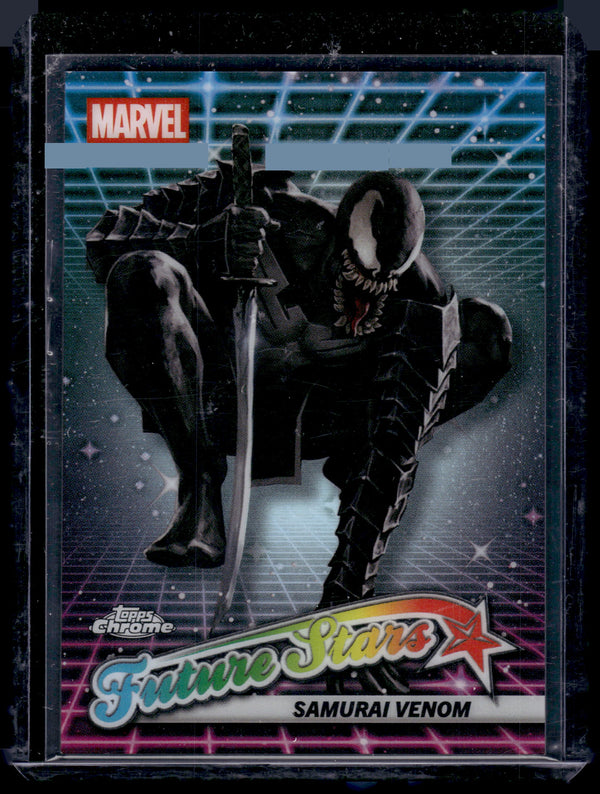 2025 Topps Chrome Marvel Future Stars Samurai Venom Insert #FS-4