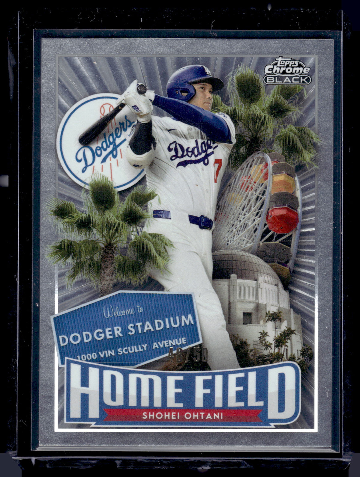 HL-VUBR 2026 Topps Chrome Black Home Field Advantage Shohei Ohtani #CBHA-5 /50