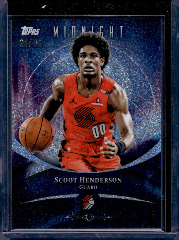 2025 Topps Midnight Scoot Henderson #53 /35