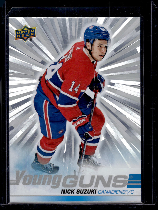 2024 Upper Deck Series 1 Young Guns Nick Suzuki #OR-4 Outburst Silver